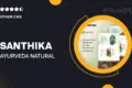 Santhika – Ayurveda & Natural Beauty Care Elementor Template Kit