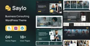 Saylo – Finance & Consulting WordPress Theme