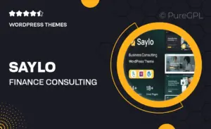 Saylo – Finance & Consulting WordPress Theme