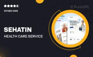 Sehatin – Health Care Service Elementor Template Kit