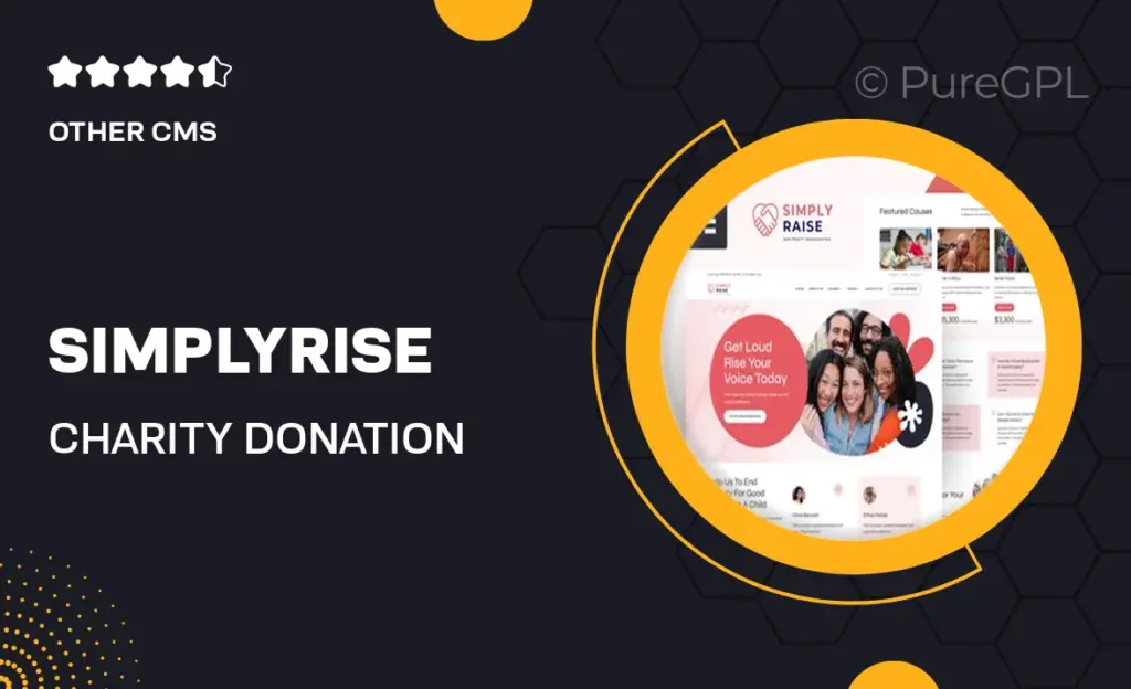 SimplyRise – Charity & Donation Elementor Template Kit 12 SimplyRise – Charity & Donation Elementor Template Kit