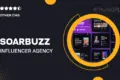 SoarBuzz – Influencer Agency Elementor Template Kit