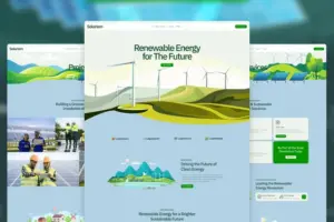 Solarism – Green Energy Business & Services Elementor Template Kit