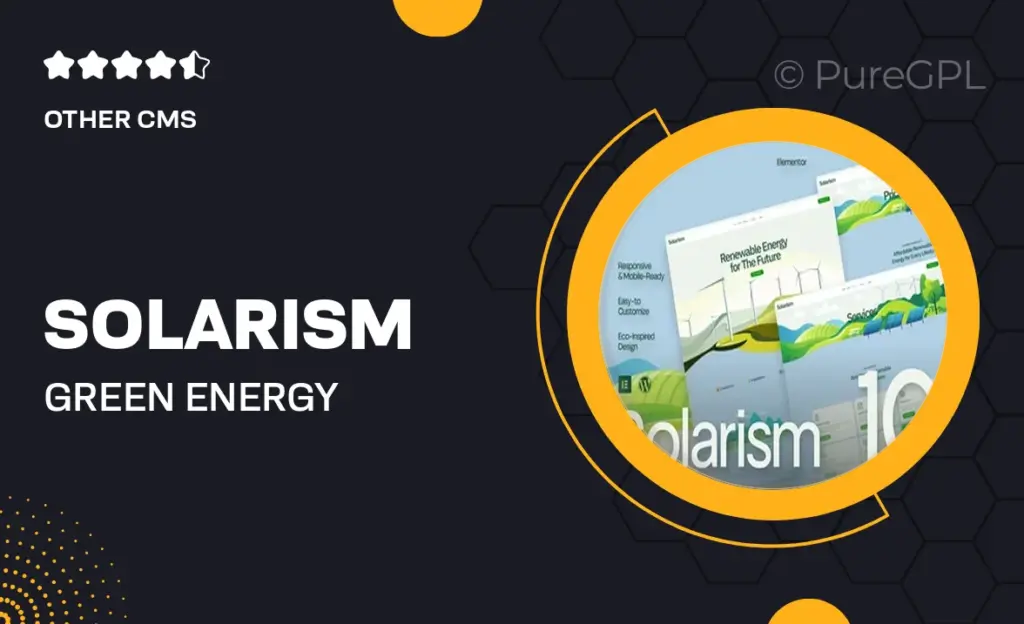 Solarism – Green Energy Business & Services Elementor Template Kit 43 Solarism – Green Energy Business & Services Elementor Template Kit
