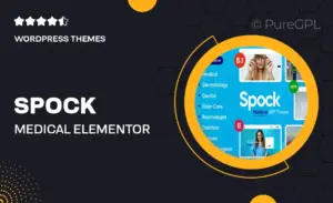 Spock – Medical Elementor Multi-skin WordPress Theme