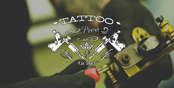 TattooPress – A WordPress Theme for Ink Artists