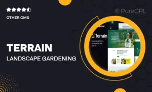 Terrain – Landscape & Gardening Elementor Template Kit