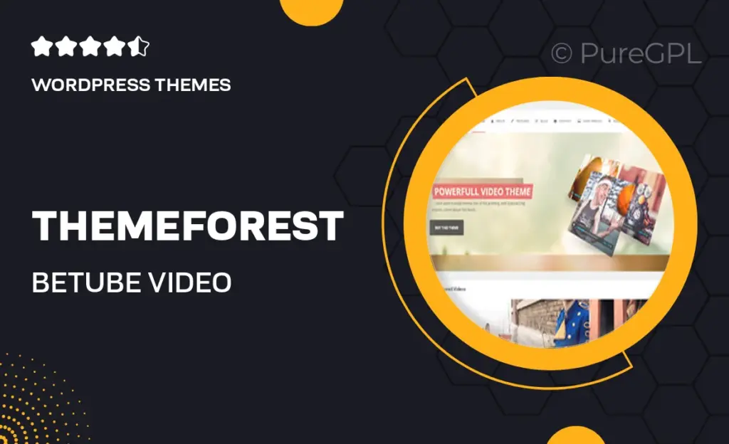 Themeforest | Betube Video WordPress Theme 33 Themeforest | Betube Video WordPress Theme