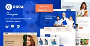 Themeforest | Cura – Medical Clinic Theme