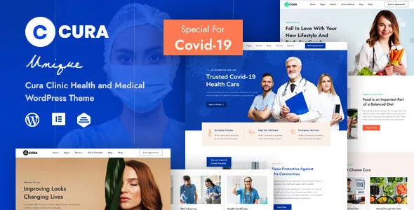 themeforest cura medical clinic theme 1