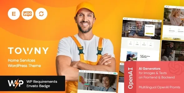 Towny – Outdoor & Home Services WordPress Theme