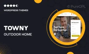 Towny – Outdoor & Home Services WordPress Theme