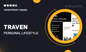 Traven – Personal & Lifestyle Blog WordPress Theme