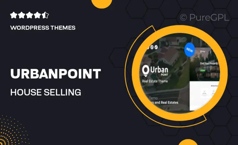 urbanpoint house selling rental wordpress theme
