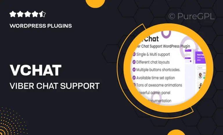 vchat viber chat support wordpress plugin