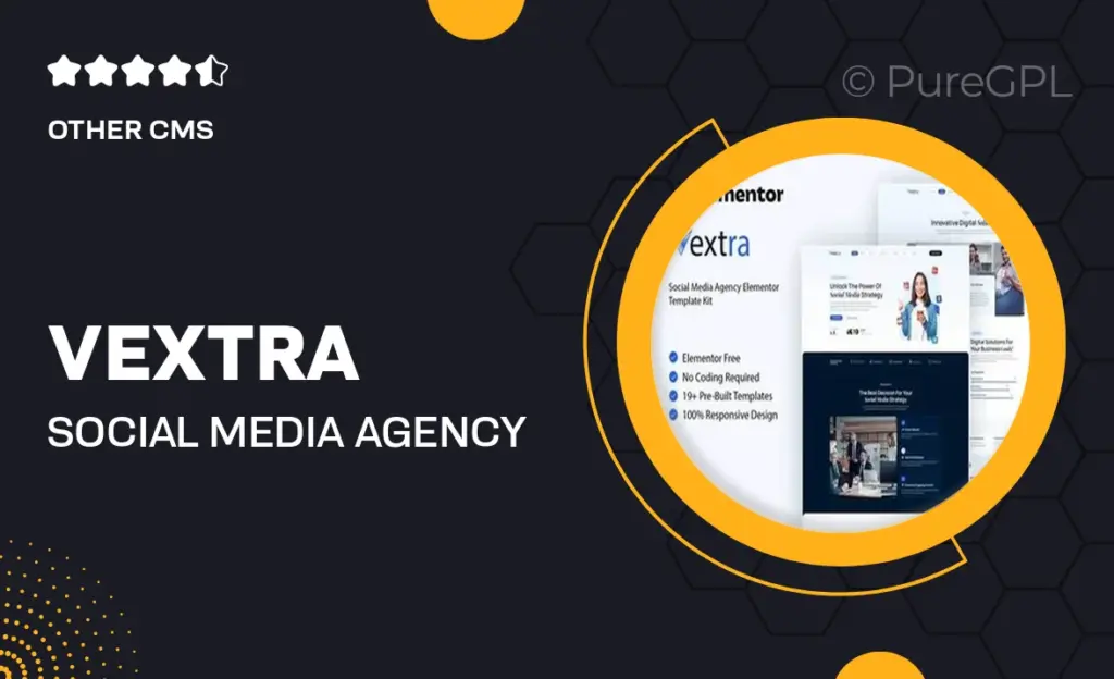 Vextra – Social Media Agency Elementor Template Kit 6 Vextra – Social Media Agency Elementor Template Kit