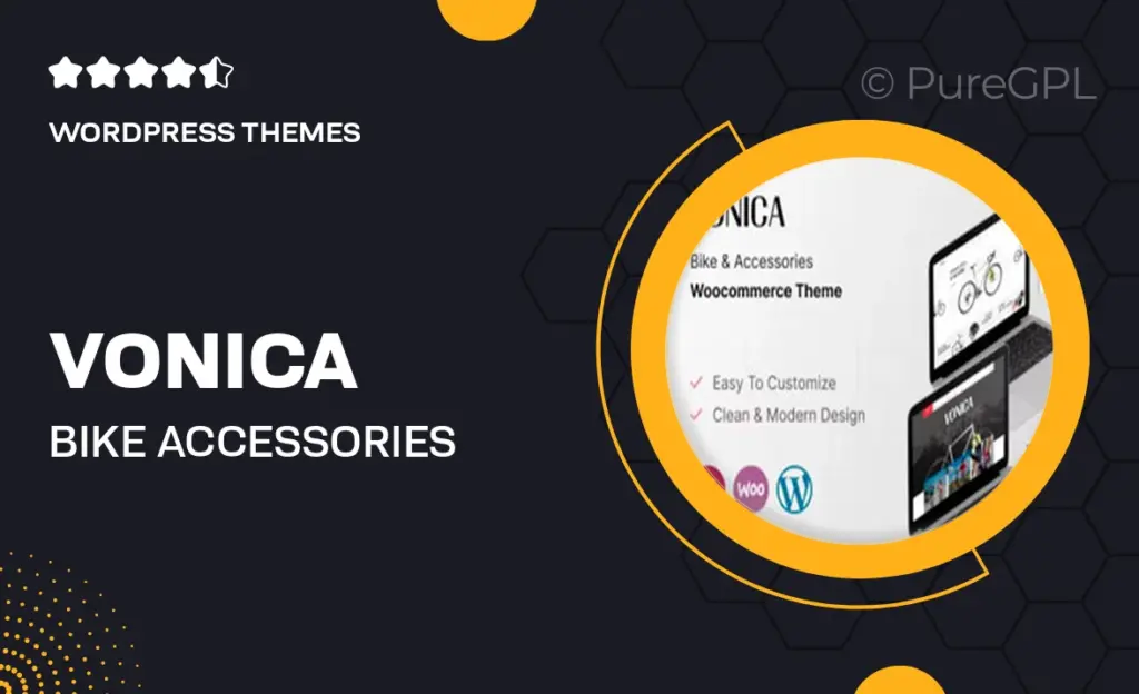 Vonica – Bike & Accessories WooCommerce Theme
