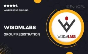 WisdmLabs | Group Registration for LearnDash PRO
