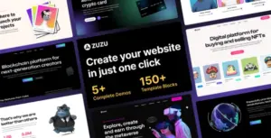 Zuzu – NFT & Crypto WordPress Theme