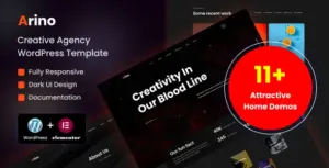 Arino – Creative Agency WordPress Theme