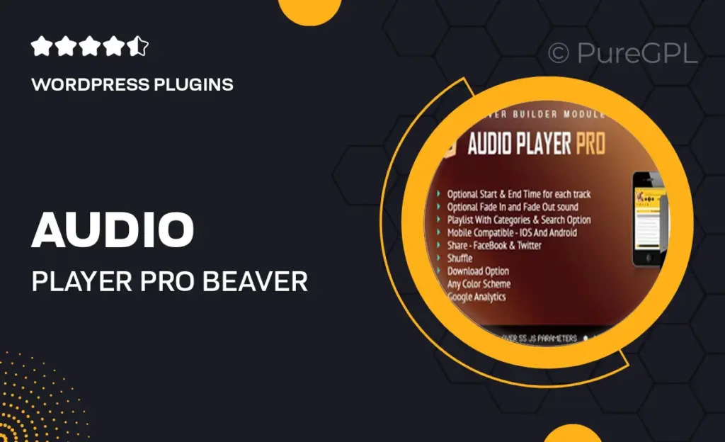 Audio Player PRO – Beaver Builder Module 39 Audio Player PRO – Beaver Builder Module