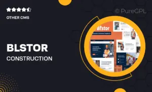 Blstor – Construction & Architecture Elementor Template Kit