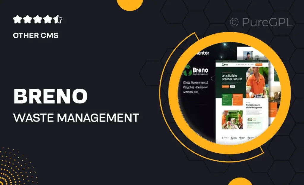Breno – Waste Management & Recycling Elementor Template Kits 18 Breno – Waste Management & Recycling Elementor Template Kits