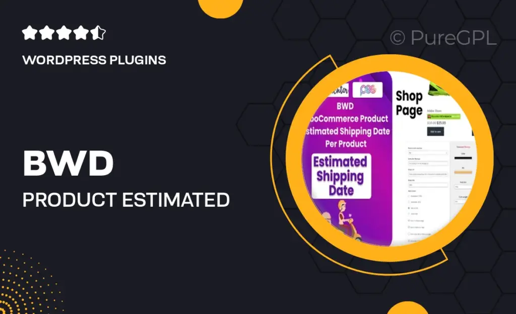BWD Product Estimated Shipping Date Plugin For WooCommerce 58 BWD Product Estimated Shipping Date Plugin For WooCommerce
