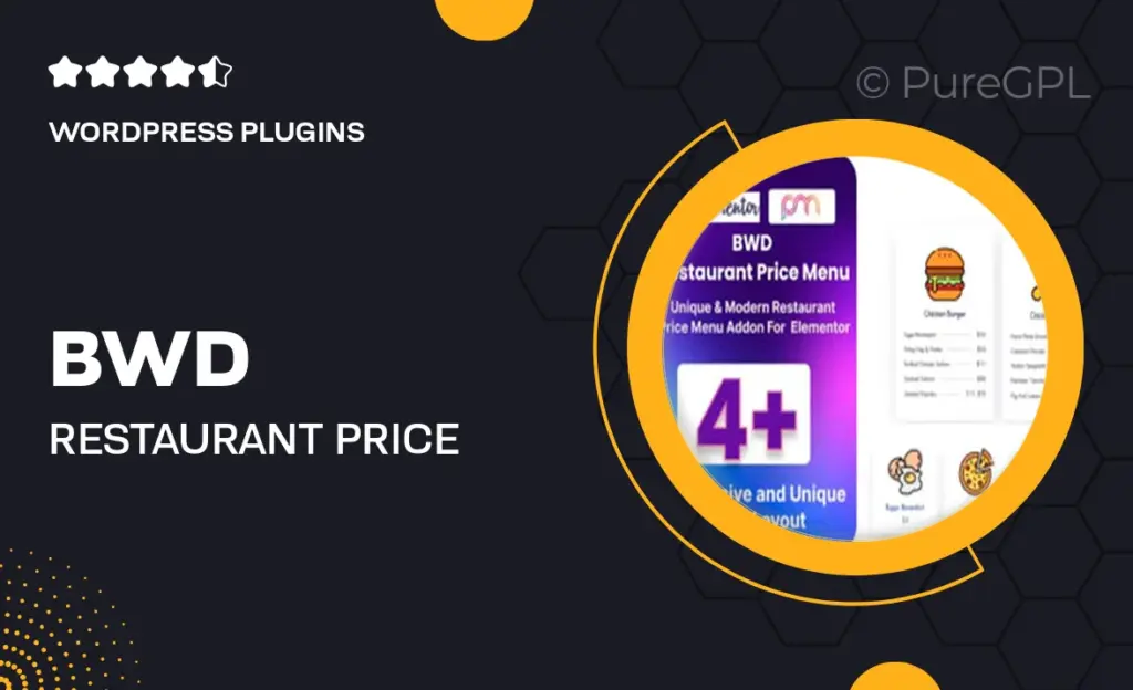 BWD Restaurant Price Menu Addon For Elementor 55 BWD Restaurant Price Menu Addon For Elementor