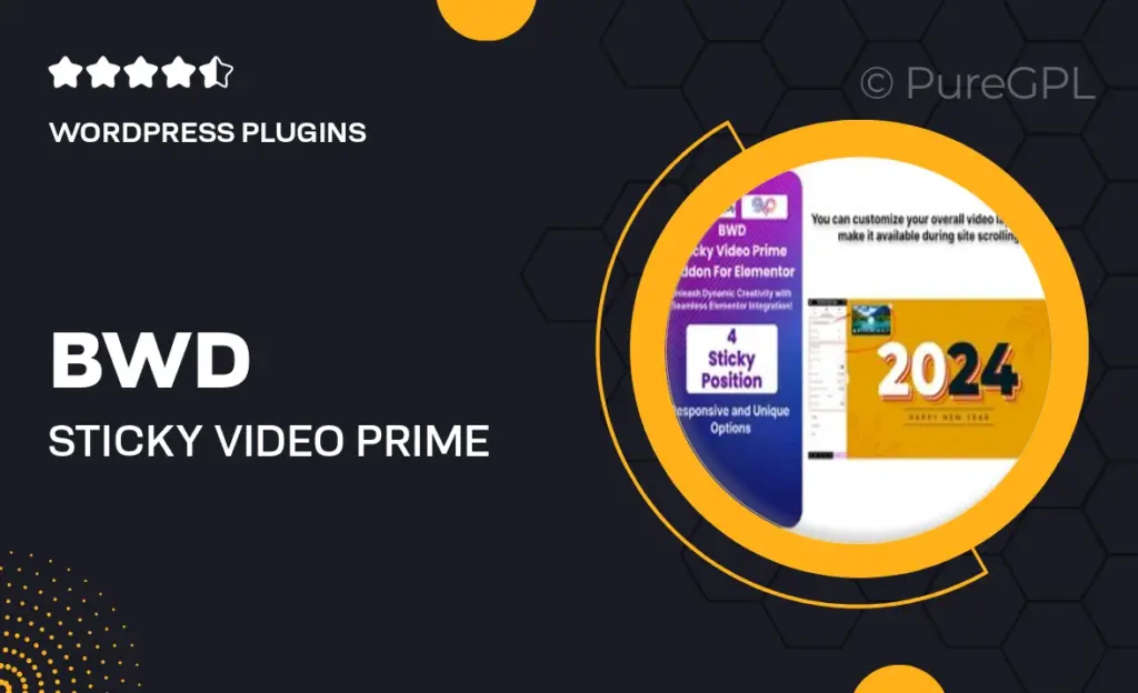 BWD Sticky Video Prime Addon For Elementor 58 BWD Sticky Video Prime Addon For Elementor