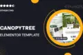 CanopyTree – Elementor Template Kit Treehouse Accommodations