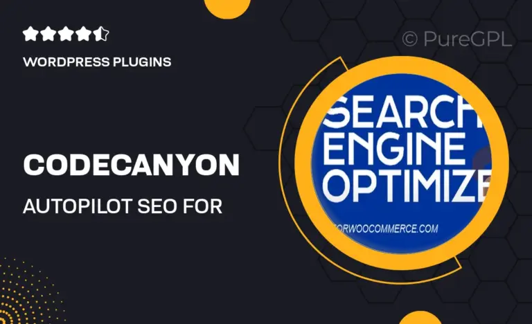 codecanyon autopilot seo for woocommerce