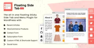 Codecanyon | Floating Side Tab PRO