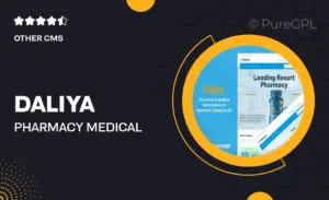 Daliya – Pharmacy & Medical Store WooCommerce Elementor Pro Template Kit