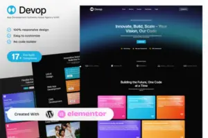 Devop – App Development & Software House Elementor Template Kit