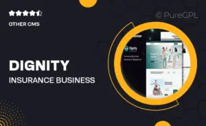 Dignity – Insurance Business Elementor Template Kit