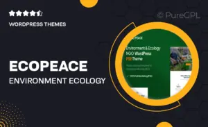EcoPeace – Environment & Ecology NGO FSE WordPress Theme