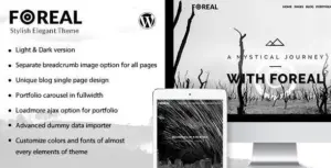 Foreal – Director, Writer WordPress Theme