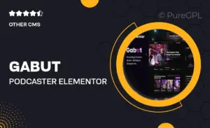 Gabut – Podcaster Elementor Template Kit