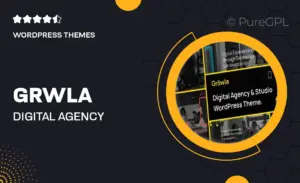 Gröwla – Digital Agency & Studio WordPress Theme