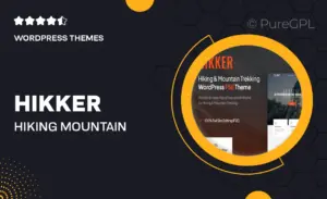 Hikker – Hiking & Mountain Trekking FSE WordPress Theme
