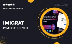 Imigrat – Immigration & Visa Consulting WordPress Theme