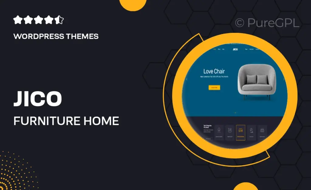 Jico – Furniture & Home Decor for WooCommerce WordPress