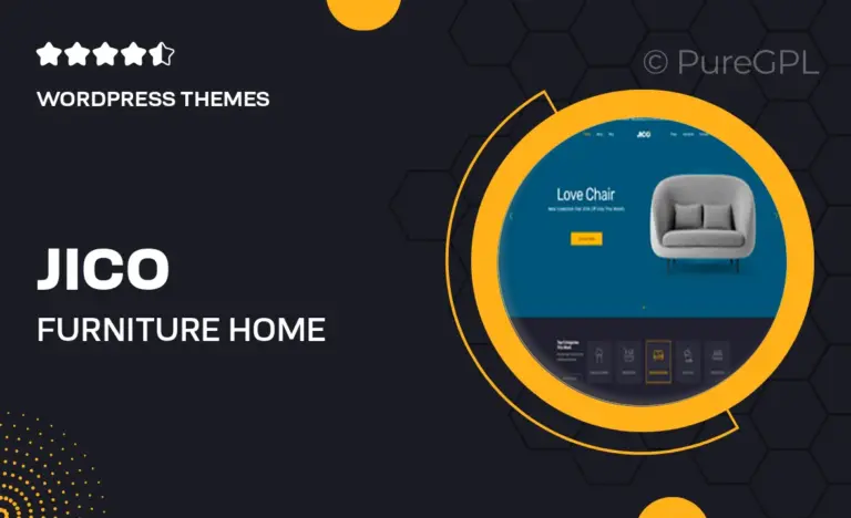 jico furniture home decor for woocommerce wordpress