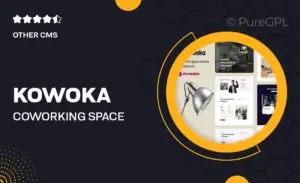 Kowoka – Coworking Space Rent Elementor Kit