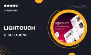 Lightouch – IT Solutions Elementor Template kit