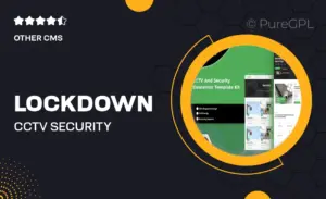 Lockdown – CCTV & Security Elementor Template Kit