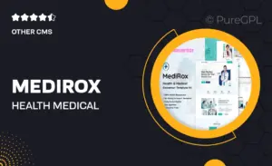 MediRox – Health & Medical Elementor Template Kit
