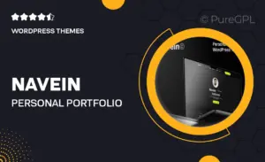 Navein – Personal Portfolio WordPress Theme