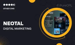Neotal – Digital Marketing Agency Elementor Pro Template Kit